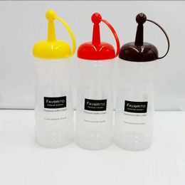 Storage Bottles 1PC Honey Salad Packing Bottle Sauce Jam Spices Tomato Squeeze Dispenser Cruet Seasoning OK 0500