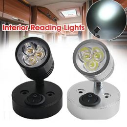 Wall Lamp Reading With USB Interface Switch RV Boat LED Light Bedside Mounted Camper Trailer Motorhome Lighting Spotlight