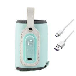 Bottle Warmers Sterilizers# Warmers Sterilisers Fast Heating Nursing Usb Charge Portable Travel Warmer Easy Clean In Car Mtifunction Dh40G