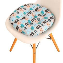 Pillow Multifunctional Portable Cartoon Cotton Linen Comfortable Chair Bu Office Car Sofa Dining