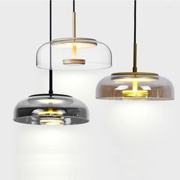 Pendant Lamps Modern Led Chandelier Lighting Fixtures Living Room Dining Bar Nordic Contemporary Ceiling Light Glass Lustre