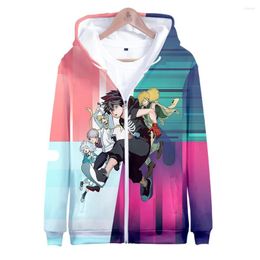 Men's Hoodies Anime Kemono Jihen Cosplay Hoodie Role Kusaka Kabane Kon 3D Print Zipper Hoody Coat Fashion Casual Jacket