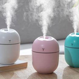 Interior Decorations Mini Humidified Portable Vehicle 200ml Sprayer Silent Domestic Prevent Drying Usb Charging Led Night Light Humidifier