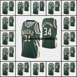 CustomGiannis Antetokounmpo Jrue Holiday Rodney Hood Donte DiVincenzo Bobby Portis Men Women