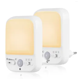 Night Lights Light Socket Dimmable With Motion Sensor Indoor 30s/60s Automatic On/Off LED Children's