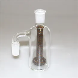 Ash Catcher 14mm 18mm with Showerhead Dropdown Recycler Glass ashcatcher Smoking Water Pipes