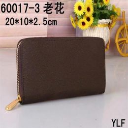 Highest Quality Fashion Luxurys New Evening Bag Coin Purse Embossed Classic Clutch Wallet Ms Luxurys Designers Wallets Black plai220Q