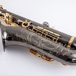 France saxophone New STS- 802 bB Tenor sax playing professionally Musical instrument gold with case