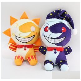 Stuffed Plush Animals New Fnaf Sundrop Toys 25Cm Security Breach Mangle Y Freddy Fazbear Boss Sitting Toy Game Dolls Kid Gift Drop Dh9Hz