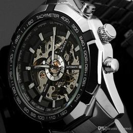Men's high quality business Luminous watch Automatic mechanical watches nk Sporty vk fashion style Stainless steel with a lar2327