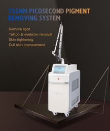 Q Switched Picosecond for salon use PICO laser Nd yag machine 1064nm 755nm 532nm picolaser reduce tattoo removal skin damage facial treatment beauty equipment