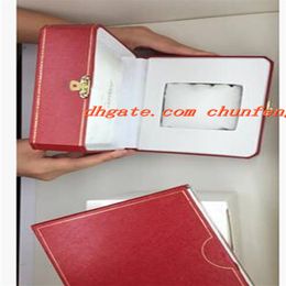 High Quality Brand Luxury Mens Card Accessories For Watch Box Original Inner Outer Woman's Watches Boxes Men Wristwatch Box317S