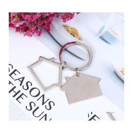 Pendants Women Cute Keychain Bag Charm Party Gift Jewellery Cartoon House With Window Keychains Wq637 Drop Delivery Home Garden Arts Cr Otxdw