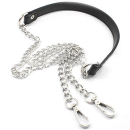 Chain Replacement Metal PU Leather Strap for DIY Handbag Shoulder Bag 120cm239x