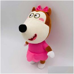 Plush Dolls set 30Cm Wolfoo Family Toys Cartoon Ie Lucy Soft