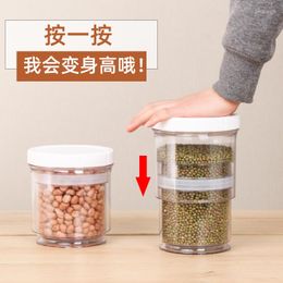 Storage Bottles 1PC Vacuum Sealed Food Containers Kitchen Refrigerators Keep Fresh Tanks Accessories