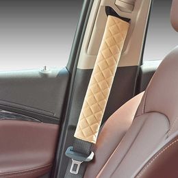 Safety Belts Accessories Auto Accessories Car Safety Belt Covers Seat Belt Case For Passat B5 Golf MK5 Skoda Octavia For Audi A3 A4L A5 A6L T221212