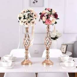 Candle Holders 1Pc Versatile Metal Flower Arrangement & Holder Stand Set For Wedding Party Dinner Centrepiece Event Restaurant Decorat