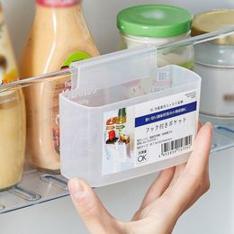 Storage Bottles Box Holders Kitchen Organizer Refrigerator Rack Fridge Freezer Shelf Holder Seasoning Bag Bins Boxes