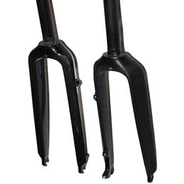 Full Carbon Fibre MTB Bike Fork Mountain Bicycle Forks 28 60MM Glossy Matte 26 27 5 29 er 1-1 8'' Cycling Parts Straight267G