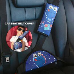 Safety Belts Accessories Car Seat Belt Adjustment Holder Seatbelt Padding Cover for Baby Child Kids Anti-Neck Safety Shoulder Positioner Shoulder Pad Kit T221215