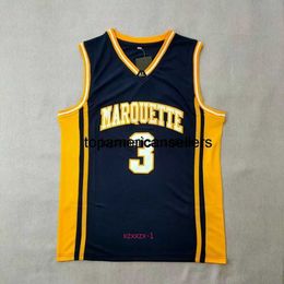 Mens Basketball Jersey Custom Wade#3 MARQUETTE High School Jersey Stitched