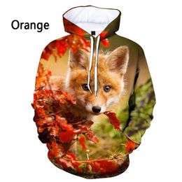 Men's Hoodies Animal Flowers In Clusters 3D Printe Fashion Mens Hoodie Novelty Harajuku Funny Sweatshirt Unisex Casual Pullover