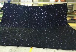 LED Star Curtain 3mx8m Hochzeit Hintergrund Bühnenhintergrund mit Multi -Controller DMX Function LLFA3390451