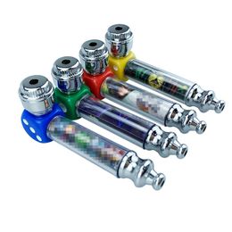 Dice Style Mini Colourful Zinc Alloy Pipes Dry Herb Tobacco Philtre Silver Screen With Caps Handpipes Removable Tube More Patterns Cigarette Smoking Holder