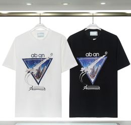 Luxury Mens Designer T Shirt Black White Letter printed shirts Short Sleeve Fashion Brand Designer Top Tees Asian Size S-3XL