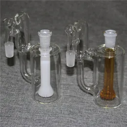 Hookahs 14mm Ash Catcher Thick Glass Dab Rigs Water Bongs Ashcatcher For Smoke Collector