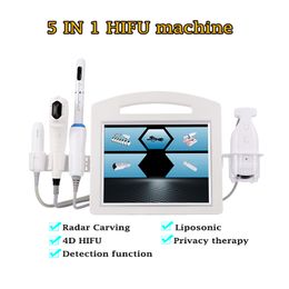 Multi-Functional Beauty Equipment 4D Hifu Vaginal Tightening Vmax Liposonix Slimming Anti-aging Wrinkle Removal Machine 12 Lines 20000 Shots