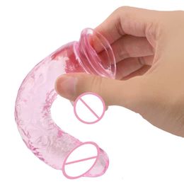 Vibrator Adult Toys OLO G-Spot Dildo With Strong Suction Cup Mini Realistic Artificial Penis Female Masturbation Sex for Women Men 2RFC