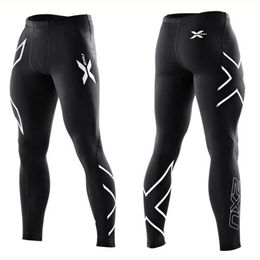outfit men compression pants Gym fitness yoga exercise all kinds of outdoor sports tight trousers five-color optional325l