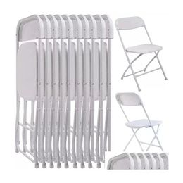 Other Festive Party Supplies Plastic Folding Chairs Wedding Event Chair Commercial White For Home Garden Use Drop Delivery Dhbne