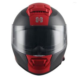 Motorcycle Helmets Carbon Fibre Helmet Ultralight Full Grey Racing Locomotive Four Seasons Summer Men And Women Cover