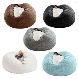 Pillow Lazy BeanBag Sofas Cover Comfortable Lounger Seat Bean Bag Puff Home Sofa Bed Couch Tatami Floor Futon