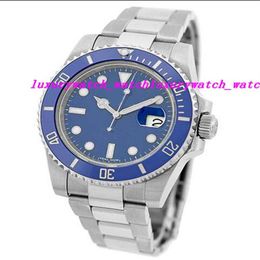 Luxury Wristwatch Water Resistant 116610 Ceramic Bezel Steel Watch MINT Automatic Men Watch Men's Watch Top Quality251u