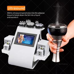 Beauty Items 6 In 1 Slimming Laser Vacuum Lipo RF Cavitador Lipolaser Pads 40k Ultrasonic Cavitation Machine