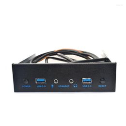 Computer Cables USB3.0 Optical Drive Audio With Independent Switch Front Expansion Panel 19PIN HD HD-AUDIO