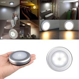 Night Lights Motion Detector LED PIR Auto Sensor Light Wireless Wall Cabinet Lamp Multi-purpose Human Body Induction D40