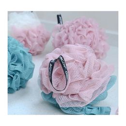 Bath Brushes Sponges Scrubbers 1Pc 50G Bathsite Tubs Ball Towel Scrubber Body Cleaning Mas Mesh Shower Wash Flower Random Colour 1 Otjaz