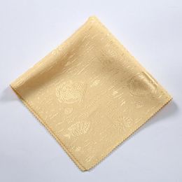 Table Napkin 12pcs/lot Restaurant Jacquard Mouth Cloth Placemat Wedding Party Wipe Cup Multifunctional