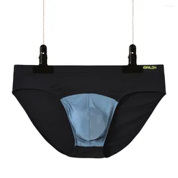 Underpants Men's Briefs Sexy Bikini Bamboo Fibre Elasticity Comfortable Breathable Low Waist Male Underwear