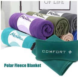 40x60 inch Polar Fleece Blanket Warm Soft Sofa Cover Foldable Nap Blankets Portable Travel Rugs Wholesale A02