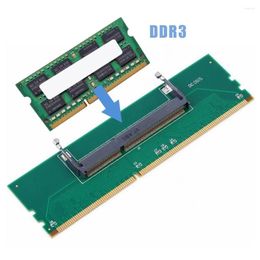 Computer Cables DDR3 Notebook Memory To Desktop Connector Adapter Card 200 Pin SO-DIMM 240 DIMM