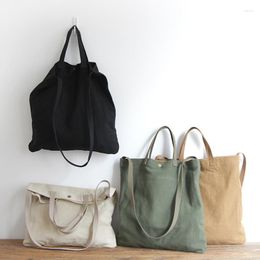 Evening Bags High Quality Casual Canvas Handbag Ladies Fabric Messenger Bag Simple Design Portable Top Handle Shoulder