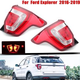 Car Accessories LED Tail Lights For Ford Explorer 20 16-20 19 USA Version Reverse Turn Signal Parking Brake Lamp