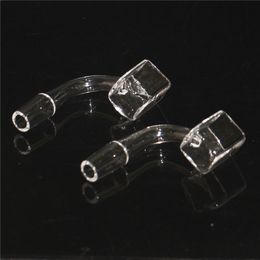 Hookahs Quartz Sugar Cube Banger Nail 10mm/14mm/18mm Female Male Real Quartz Bangers Clear Joint glass ash catcher