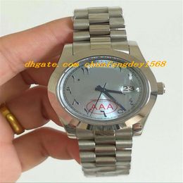 Luxury Watches 228206 Platinum 40mm Ice Blue Arabic Rare Dial Automatic Fashion Brand Men's Watch Wristwatch2779